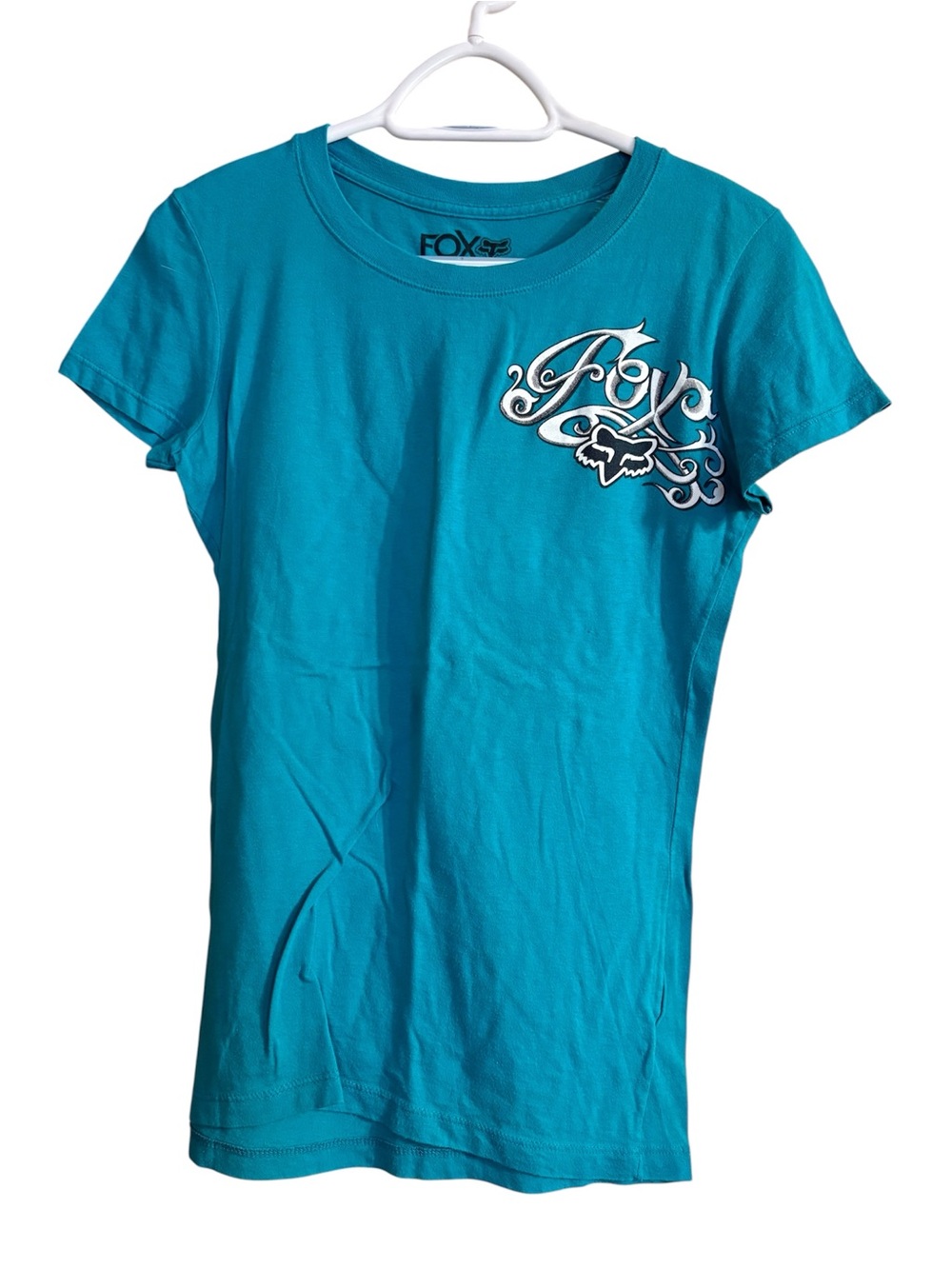Fox Teal Short Sleeve Graphic Tee